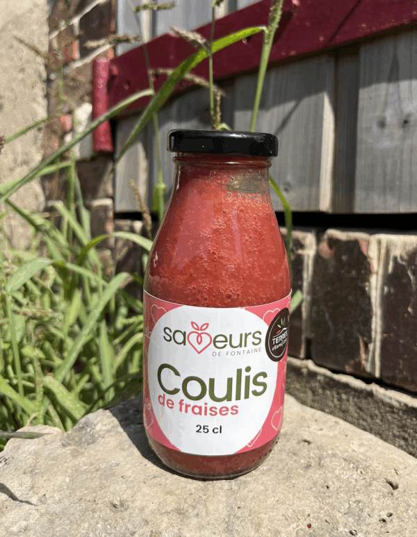 Coulis de fraises 25 cl